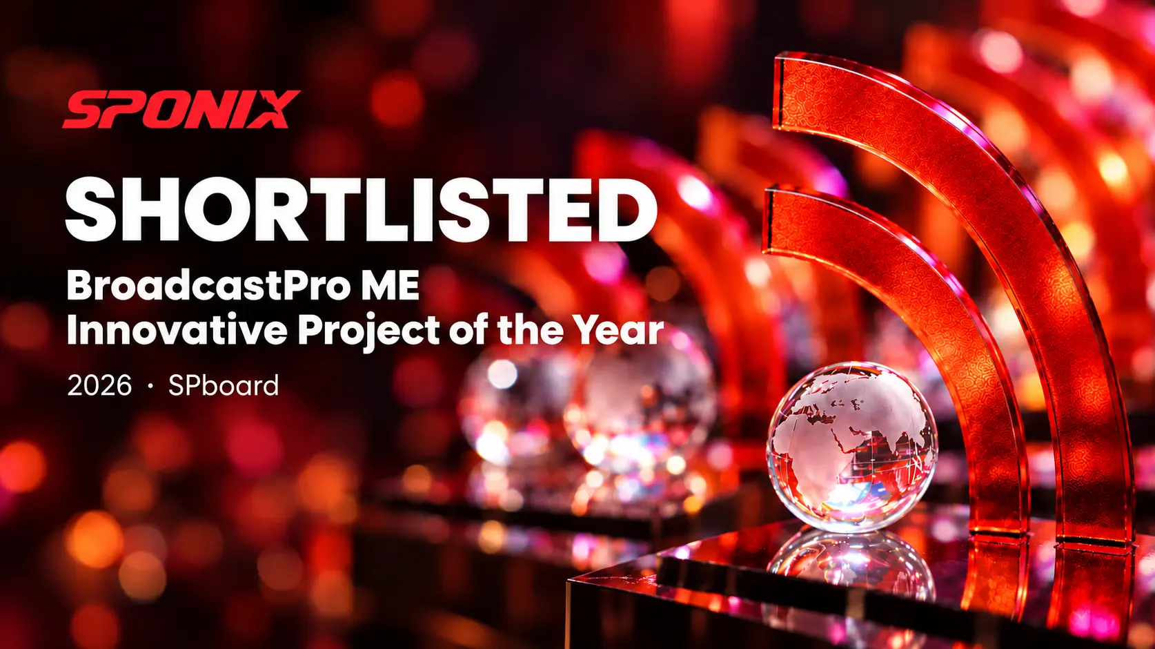 SPboard Shortlisted at the ASBU BroadcastPro ME Awards 2026